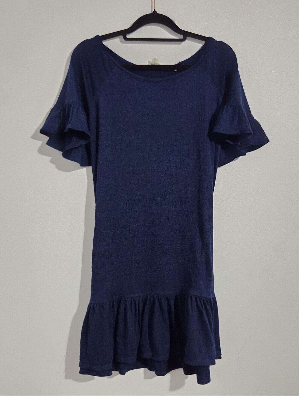Max Flutter Sleeve Ruffle Mini Dress